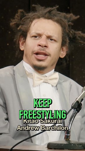 Eric Andre on Instagram: "FOR THE FIRST TIME EVER... RAPPER WARRIOR NINJA IS LIVE. THIS Sunday (10/5) at @Puffcon_LA. 🎤⚔️🥷"