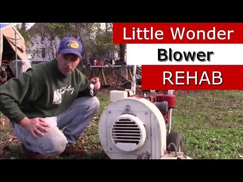 Little Wonder Leaf Blower - Repair, Start-up, and Fine-Tuning