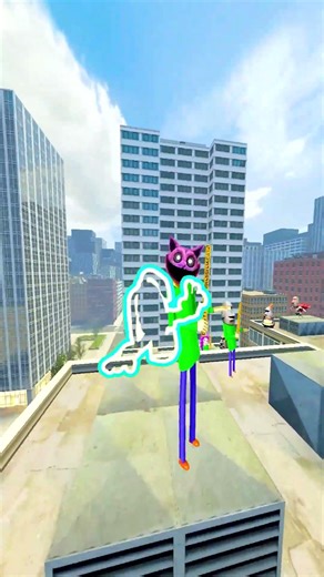 Catch this Catnap Gift vs Dogday Rumi in Big City GMod Ep.4