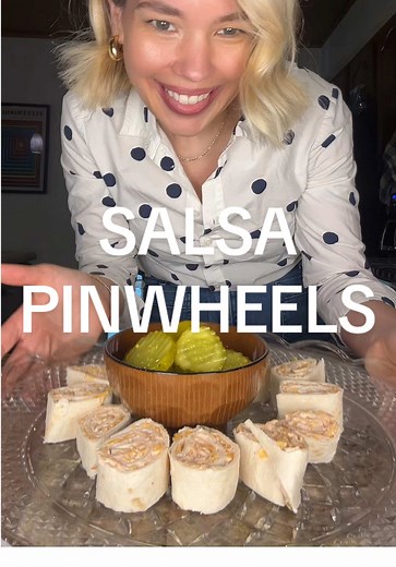 Salsa Pinwheels Recipe with Five Ingredients
