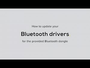 How to update your Bluetooth dongle drivers