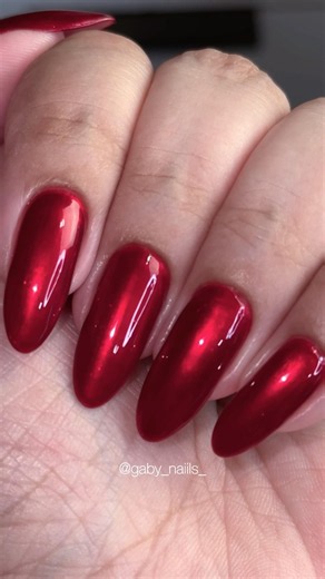 Red nails 🥀✨… #unhasperfeitas #unhas #fyp