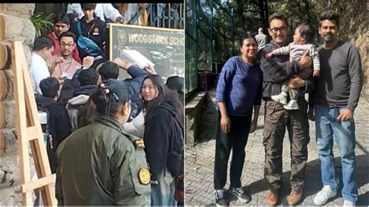 Pics: Aamir Khan arrives in Mussoorie with ex-wife Kiran Rao and son Azad