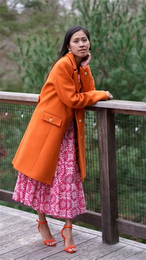 Pink and orange is the color combo I didn't know I needed. 🌺🍊