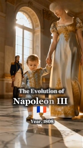 Evolution of Napoleon III 🇫🇷 | The Last Emperor of France | #HistoryShorts #FrenchEmpire