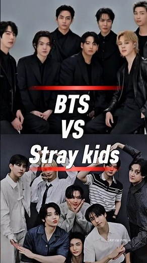 BTS vs Stray Kids 🔥 Who Wins? Choose Fast! 💜 #shorts#bts #straykids
