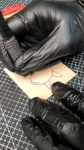 Handpoke Tattoo Tutorial with Realism, Line Art, and Dotwork