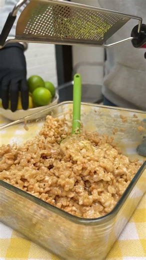 Rice Krispies Key Lime Pie! When citrus meets snap, crackle, pop 🍋✨