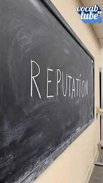 reputation - English Vocabulary Learning #Shorts