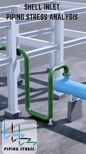 Veins of Oil & Gas on Instagram: "In piping engineering, the shell inlet nozzle (usually on a pressure vessel, column, or exchanger) is a critical connection point. Proper stress analysis ensures the nozzle and shell can safely handle loads from the connected piping. Why Stress Analysis is Required? When a pipe connects to a vessel nozzle, it transfers: • Dead weight (pipe + fluid + insulation) • Thermal expansion loads • Internal pressure thrust • Wind / seismic loads • Occasional loads (relief