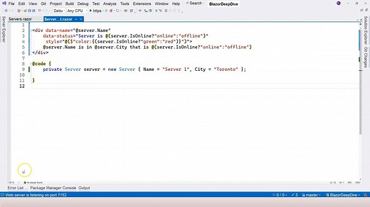 Blazor in .NET 8 in 3 Hours _ Blazor Server _ WebAssembly _ Entity Framework Cor