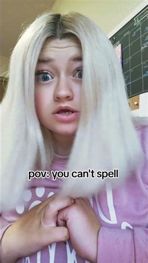 #pov your friends talk in code near you... #acting #spelling #friends