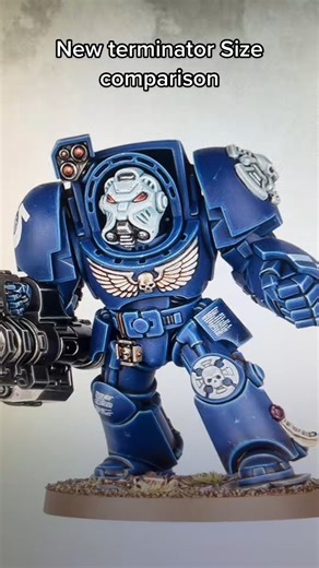 152K views · 352 reactions | New Terminator Size comparison #warhammer #warhammer40k #warhammercom #Diorama #ModelMaking #Miniatures #MilitaryArt #CraftingCommunity #VisualEngineering #SatisfyingArt #ASMR #DIYProjects | Craftcore TV | Facebook
