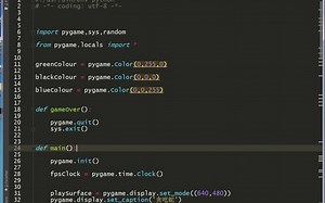 Python贪吃蛇游戏的设计与实现-案例