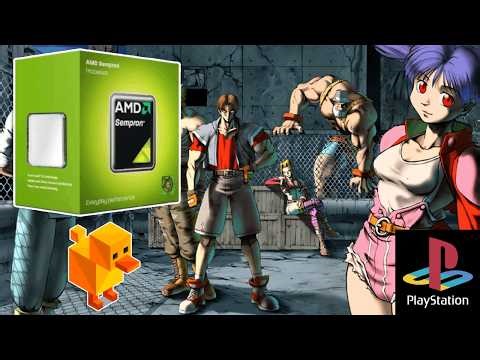 Playstation 1 Emulation on a Single Core CPU from 2010 [Sempron 145 - Arch Linux]