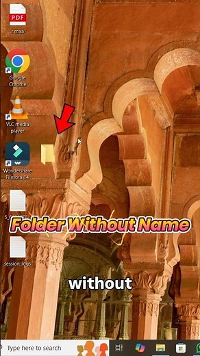 Create a Folder Without a Name! Windows Secret Trick 😱