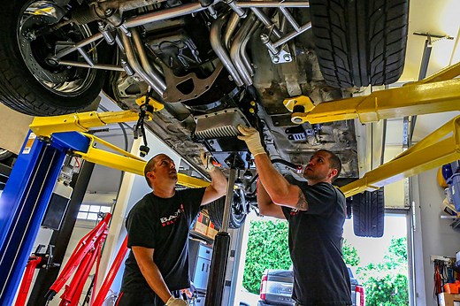 How to Swap a 6R80 Transmission into a Fox-Body Mustang