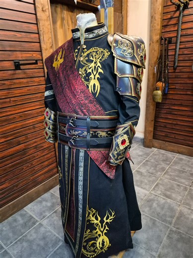 Bloodsworn Mage Set: Unique Fantasy LARP Attire
