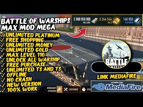 Battle Of Warships Pro New Max Mod Menu Apk - Unlimited Money, Unlocked All & Free Shopping (NO PW)