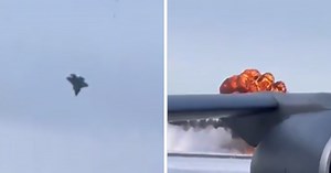 Pilot safe after F-35 fighter jet crashes in dramatic video