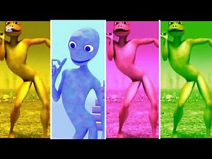 Alien dance multicolore