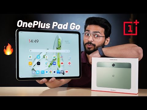 OnePlus Pad Go Unboxing & Quick Review 🔥 | 2.4K + 90Hz Display | At Rs 19,999/- 🤩