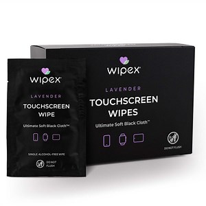Wipex® Touchscreen Wipes – Plastic-free Screen Cleaning Wipes (24ct Box)