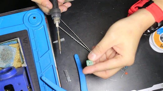 80/90的回忆 N64改RBG芯片制作,以及实际RGB输出体验