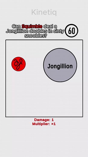 Can Squimble deal a Jongillion doobles in sinty snoobles? #satisfying #physics #simulation #animation #mathematics