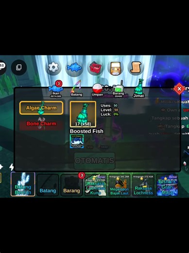 Panduan Menggunakan Jimat dan Charm di Fish It
