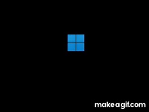 Windows 11 boot animation | Microsoft on Make a GIF