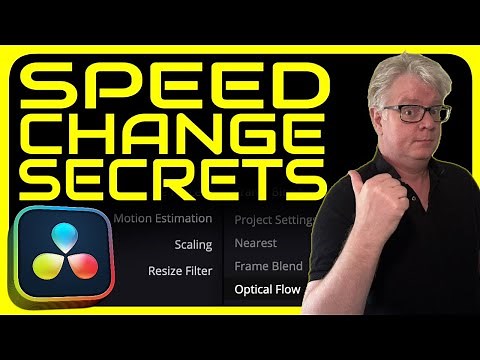 Change Clip Speed, Optical Flow and Speed Warp in DaVinci Resolve