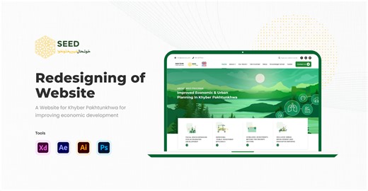 Redesigning of a Corporate Website