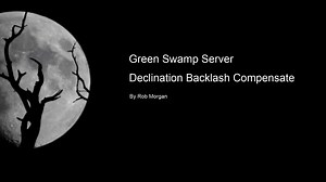 Dec Backlash Adjustment