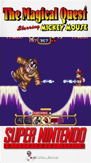 The Magical Quest: Starring Mickey Mouse - SNES #retrogaming