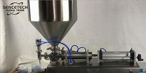 Watch Use Video of Pneumatic Liquid Paste Filling Machine on Amazon Live