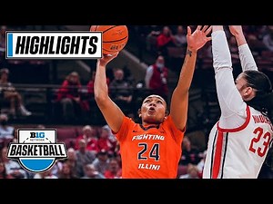 Illinois at Ohio State | Highlights | Big Ten Women's Basketball | 1/8/2023