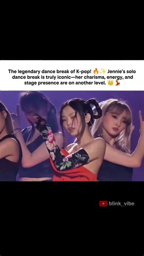 This Jennie solo dance break is truly legendary! 🔥👑 #JENNIE #BLACKPINK #blink_vibe