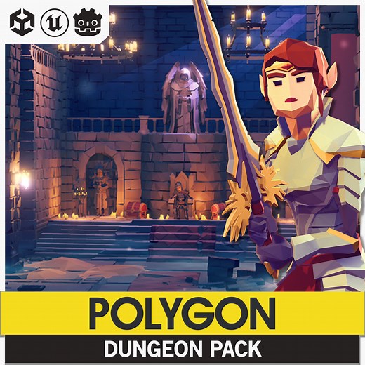 POLYGON | Dungeon Pack Game Assets | Synty™ Official Store
