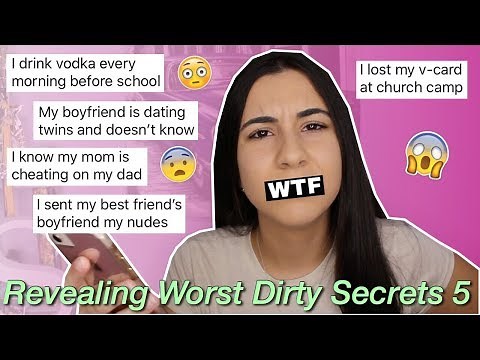 Revealing Your EXTRA Dirty Secrets 5 (nasty af) | Just Sharon