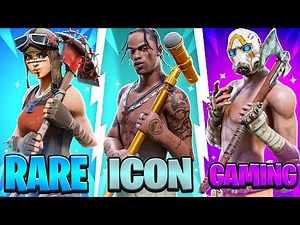 Best SKIN COMBO From Each Rarity In Fortnite..