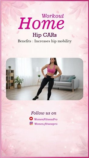 Hip CARs Exercise | Improve Hip Mobility & Strength at Home