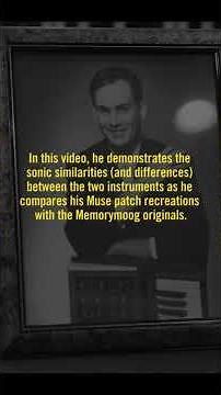 Memorymoog Factory Presets Recreated for Moog Muse (Free Download)