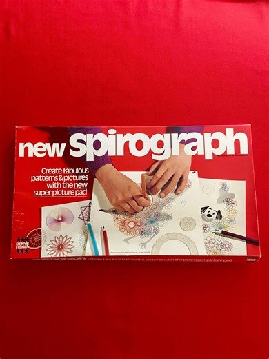 Spirograph Vintage 1970s Picture and Pattern Making Set by Denys Fisher - Etsy UK