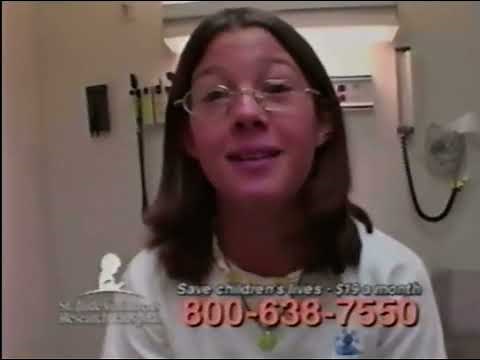 St. Jude commercial Katy (2003) (R.I.P. Katy 1988-2004)