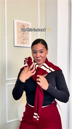 Fashion Hack To Style Your Sweater The RIGHT WAY 😉 #shortsviral #shorts