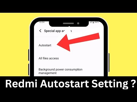 Redmi App Auto Start Permission Setting | How To Enable/Disable Auto Start Permission On Redmi