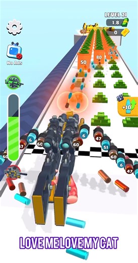 Bullet Evolve Gameplay Level 21 (Android & ios ) #gameplay #level #ios #android #games #game #reel #shorts #bullet | Pixel Games