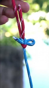 How to tie square knot ✅ #squareknot #knottying #rope #ropeskills #outdoors