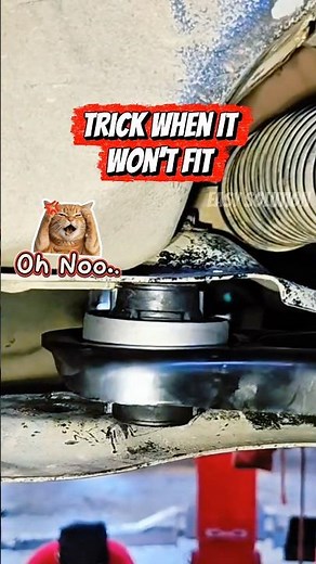New Control Arm Won't Fit. Easy Installation Trick Without Special Tools